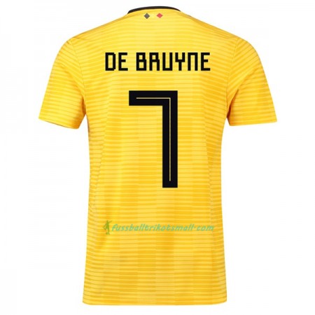 Fußballtrikots Belgien De Bruyne 7 WM 2018 Auswärts-trikot kaufen